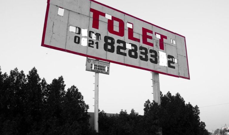 Illegal billboards