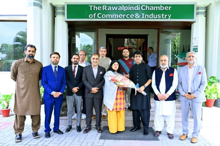 Director General Rawalpindi Development Authority Ms. Kinza Murtaza