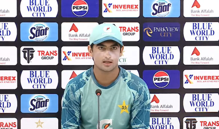 Naseem Shah sees 'difficult' to get reverse swing on green pitch Naseem Shah