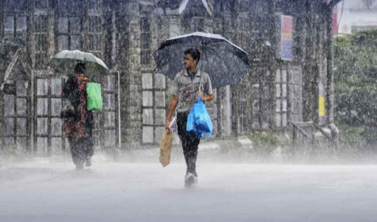 Heavy rainfall