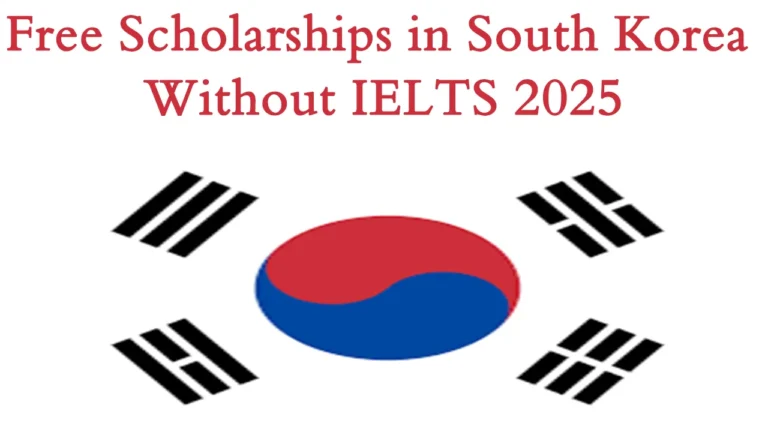 South Korea scholarship without IELTS