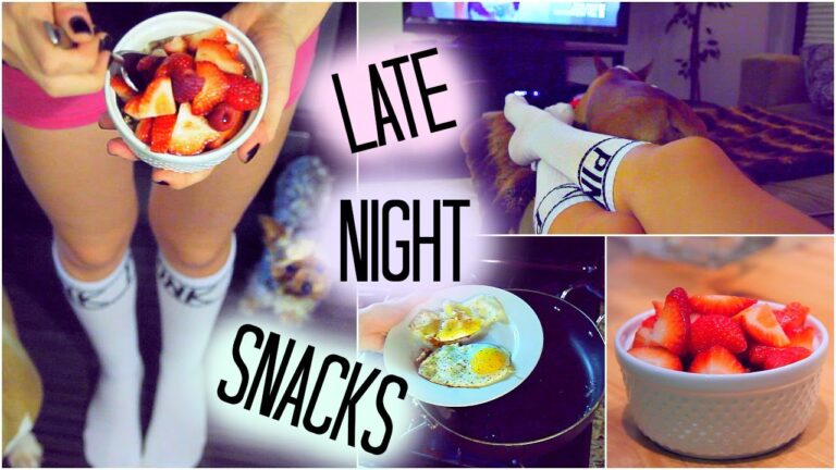 5 Of The Healthiest Late-Night Snacks