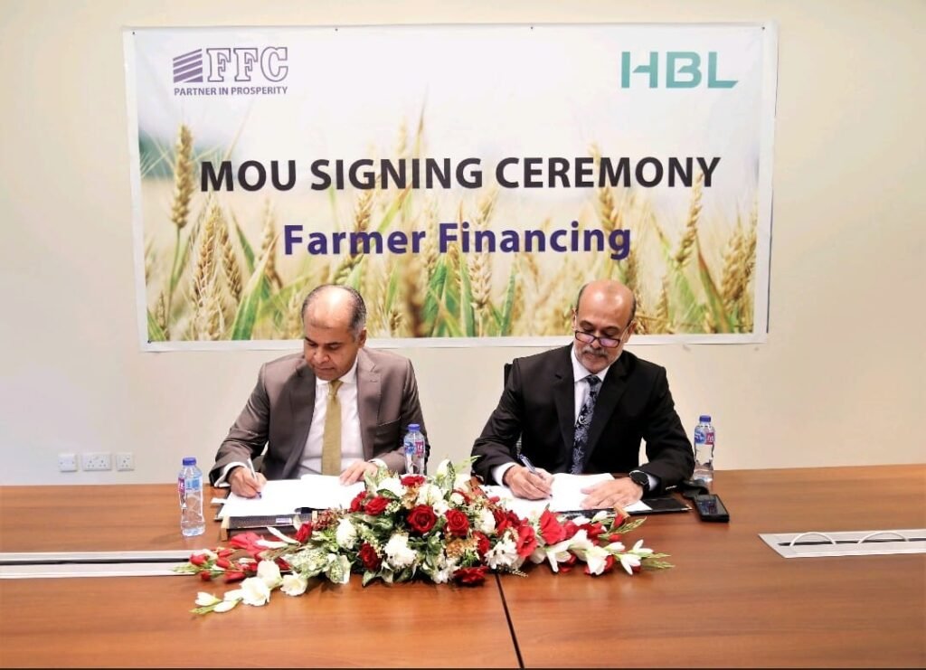FFC Signs MOU with HBL to Boost Farmer Financing