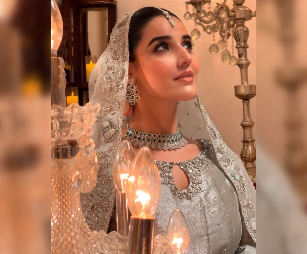 Hareem Farooq’s Gorgeous Bridal Look from Drama Bismal 