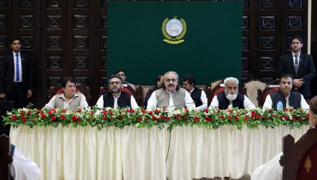 CM KP Hosts Strategic Meeting with Leading Industrialists to Bolster Industrial Development