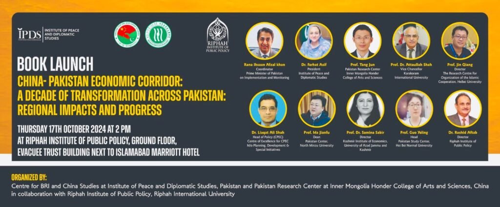 A Decade of CPEC Transformation & Regional Impacts in Pakistan