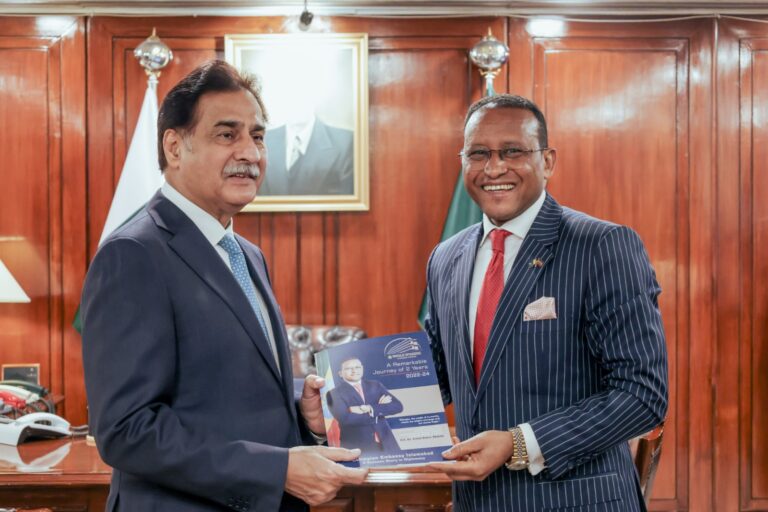 Ethiopia, Pakistan Agree to Foster Parliamentary Cooperation