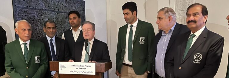 French ambassador hosts post-Olympic reception for gold