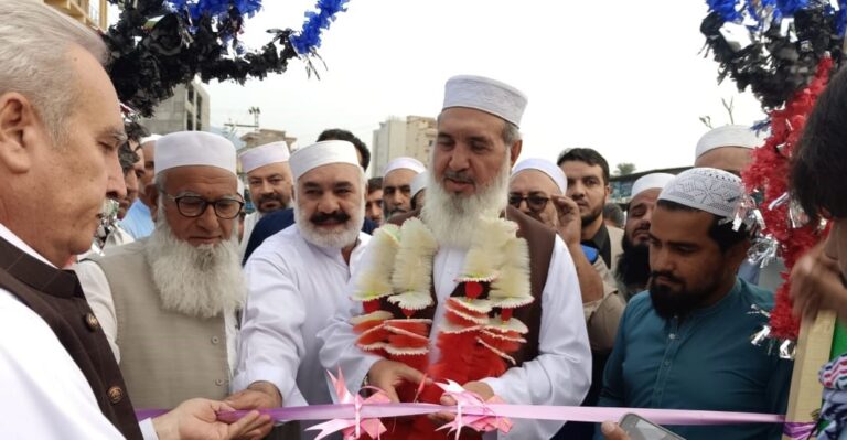 Grand Mosque Inaugurated at Timergara Bus Terminal: A Sacred Haven for Travelers