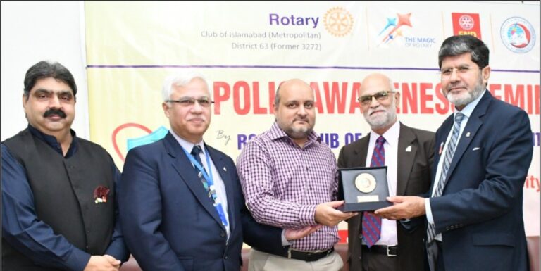 Polio Awareness Seminar Held in Islamabad by Rotary Club