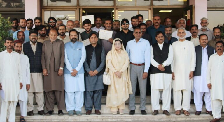 QAU organized food Safety training for University hostels Mess Staff