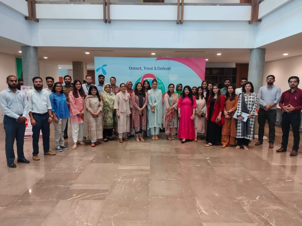 Telenor Pakistan Organizes Breast Cancer Awareness Session, Urging Early Screening and Proactive Measures