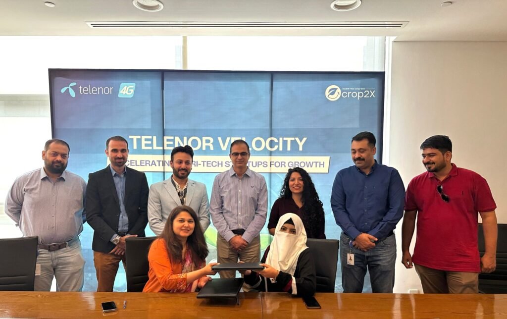 Telenor Pakistan Signs MoU with Crop2X to Revolutionize Agriculture with Data-Driven Solutions