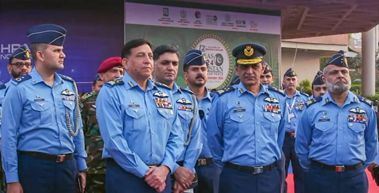 Air Chief Marshal Visits IDEAS-2024