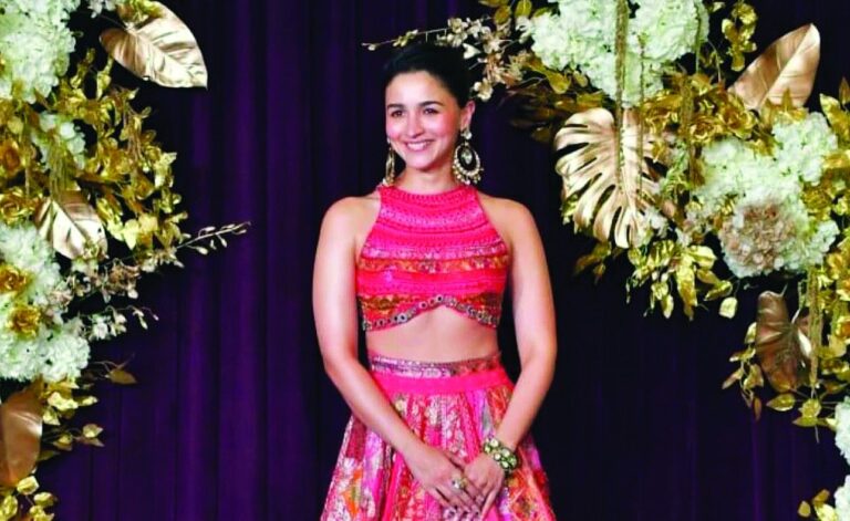 Alia Bhatt takes a page out of the sustainable fashion book