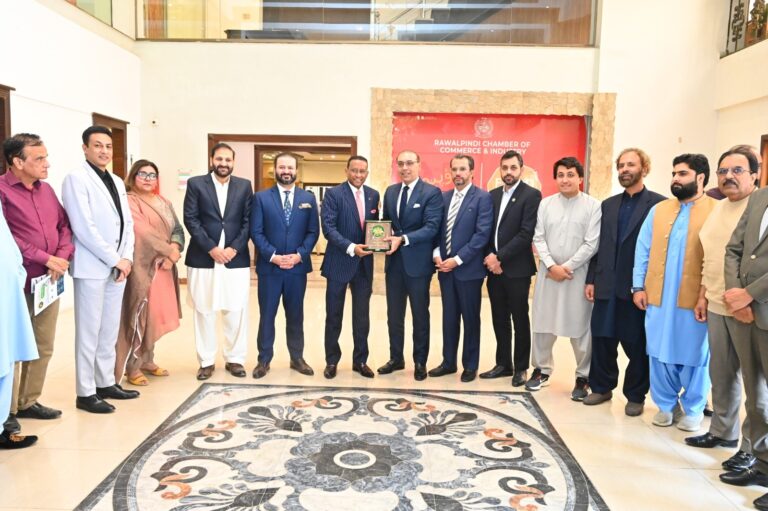 Ambassador Dr. Jemal Urges RCCI to participate in Single-
