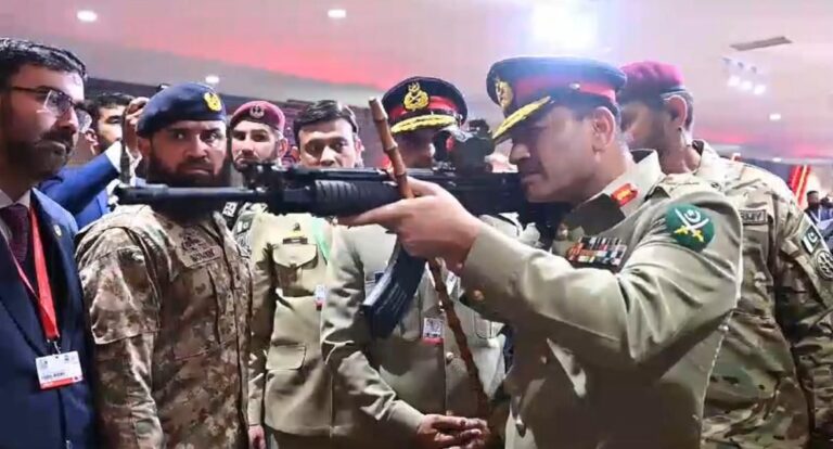 COAS Visits IDEAS-2024, Inaugurates Shahpar-III UAV