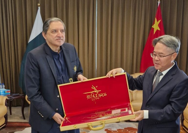 Chief Whip of the Senate, Visits Chinese Embassy to Strengthen Diplomatic Ties