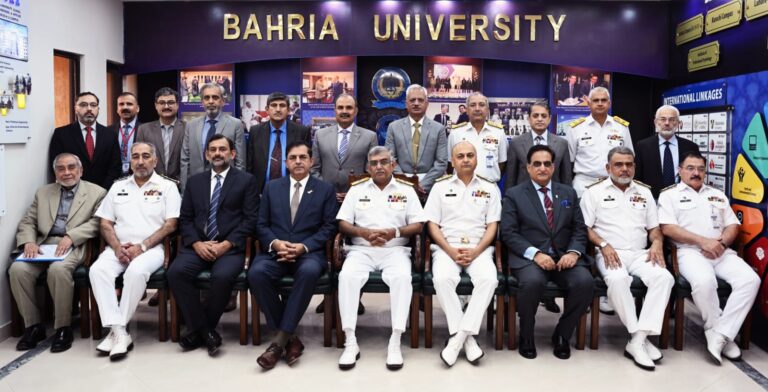 Chief of the Naval Staff chaired  52nd Bahria university