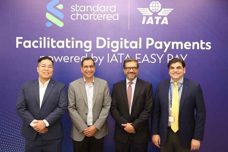 Standard Chartered Bank Pakistan delivers bespoke solution to support IATA EASY PAY in Pakistan