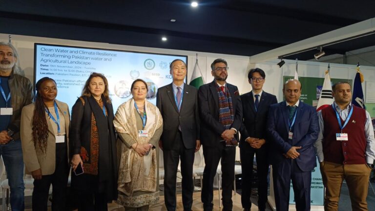 KOICA Showcases Clean Water Success Story at COP29 for Pakistan in Baku