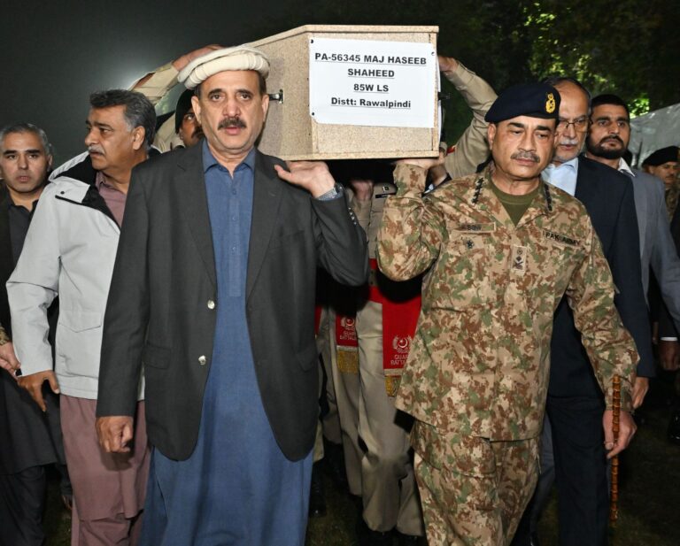 Major Haseeb Shaheed Laid to Rest; Nation Honors His Sacrifice
