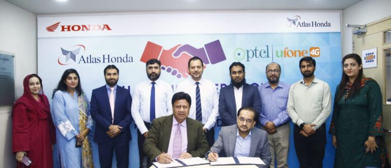 PTCL Group Partners with Atlas Honda Ltd