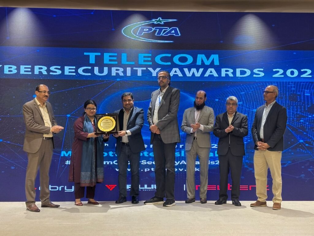 Telenor Pakistan Secures Top Position at Telecom Cyber Security Awards 2024