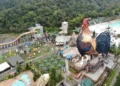 Philippine Hotel Shaped Like a Rooster