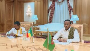 Ambassador Dr. Jemal Presents His Credentials to Turkmenistan’s