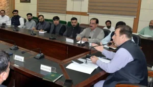 Anti-Drug Campaign Meeting Held in Mardan Division Under Commissioner Javed Marwat's Chairmanship