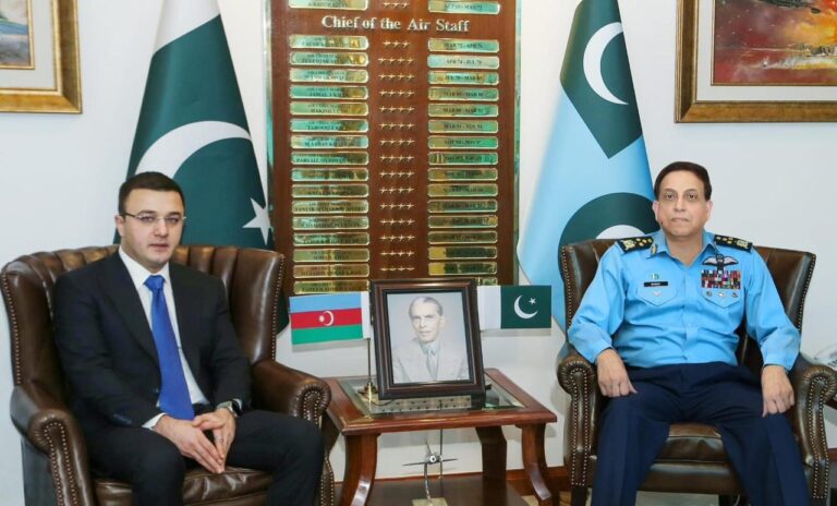 Azerbaijan Defence Delegation Visits PAF