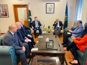 Federal Minister Rana Tanveer Hussain Meets Uzbekistan’s