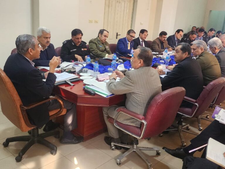 Naqvi Chairs key Meeting of National Action Plan's