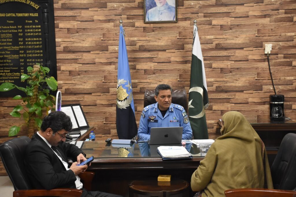 Redressal of public grievances top priority; says DIG Islamabad