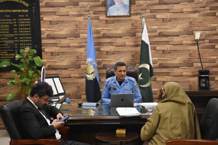Redressal of public grievances top priority; says DIG Islamabad