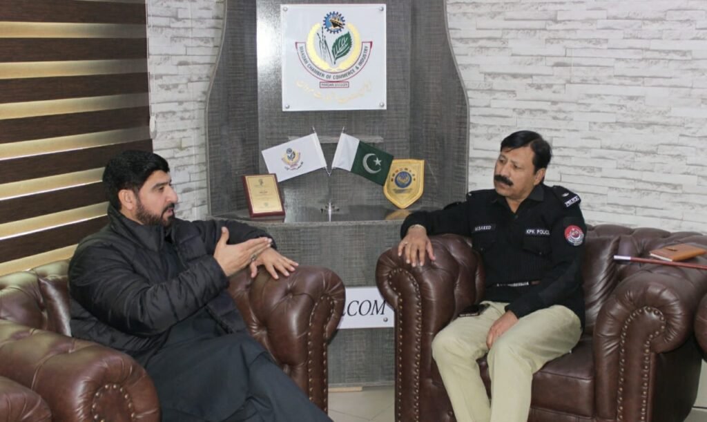 SP Traffic Mardan Meets Business Leaders to Discuss Traffic Solutions