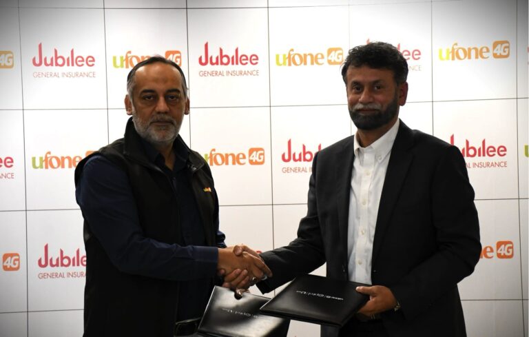 Ufone 4G Announces a Partnership with Jubilee Insurance