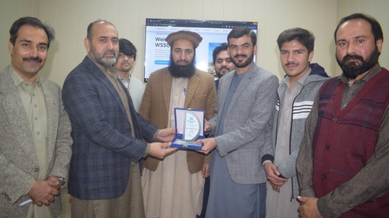 WSSCM CEO Visits UET Mardan's Software Technology