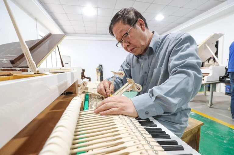 Piano factories in E China's Zhejiang embrace green transition