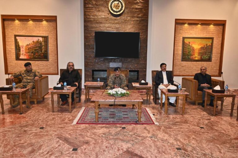 COAS General Syed Asim Munir visits Peshawar