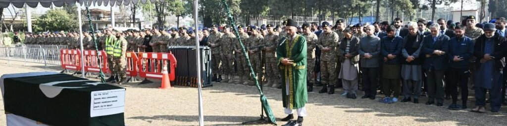 Funeral of Major Hamza Israr Shaheed Held in Rawalpindi, National Leaders Pay Tribute