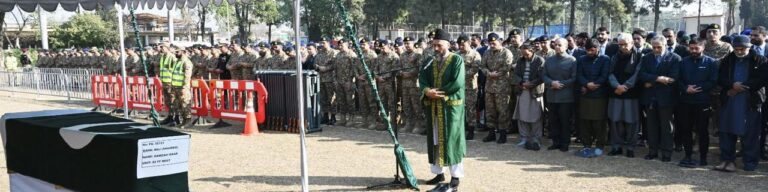 Funeral of Major Hamza Israr Shaheed Held in Rawalpindi