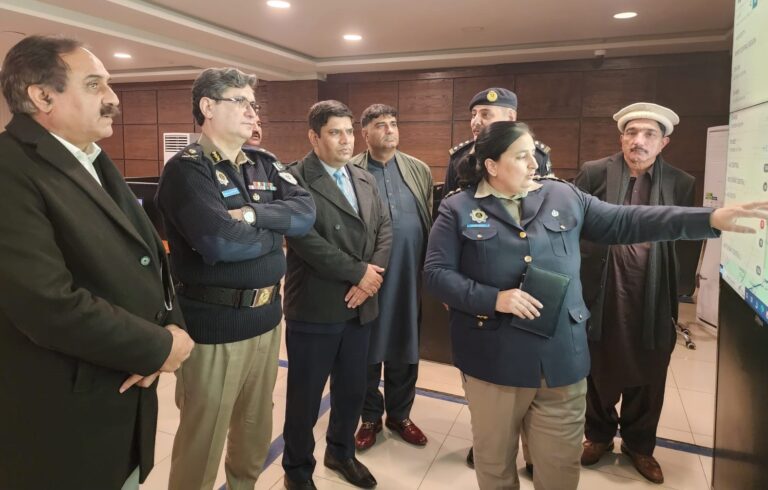 IG NHMP Riffat Mukhtar Raja Reviews GPS System