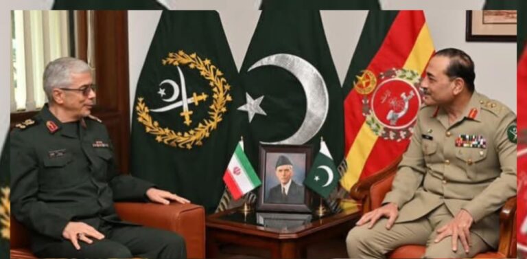 Major General Mohammad Bagheri Visits GHQ