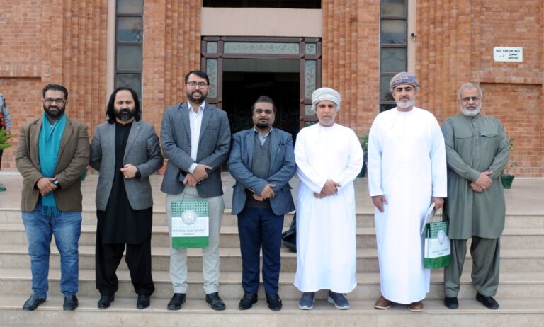 Omani Delegation From Nizwa University Calls On IIUI president