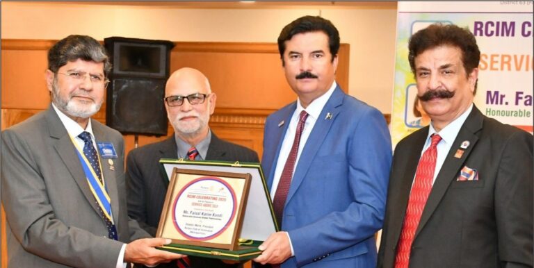 Rotary Club's contributions to polio eradication in Pakistan