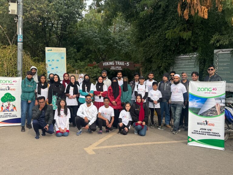 Zong 4G and Waste Hero Champion Sustainability