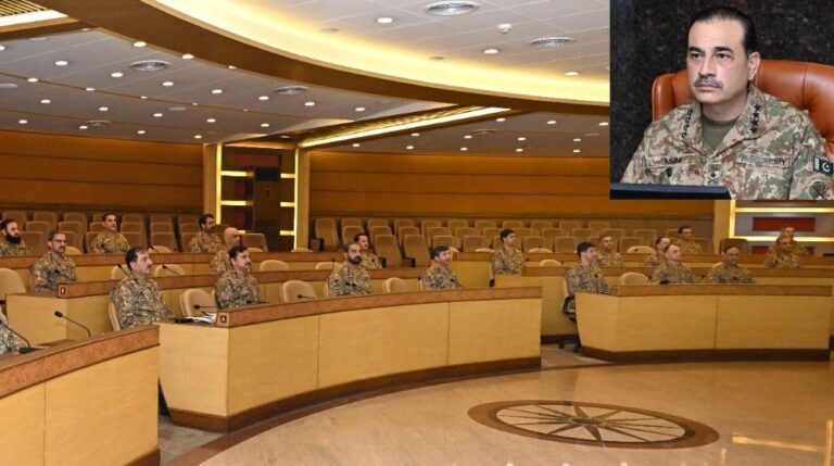 COAS Leads 267th Corps Commanders' Conference