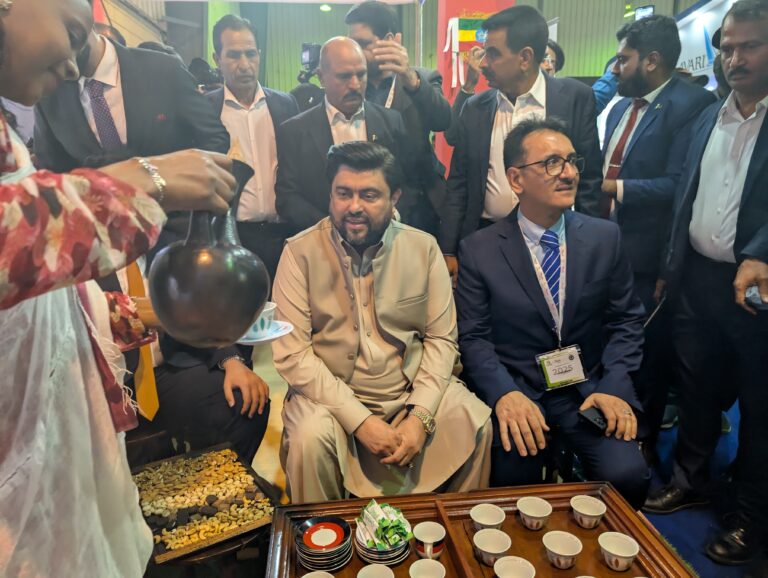 Governor Sindh Visits Ethiopian Embassy Tourism Pavilion
